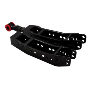 Subaru WRX STI Lower Control Arms - Rear - BLOX Racing - Black - `08-`23